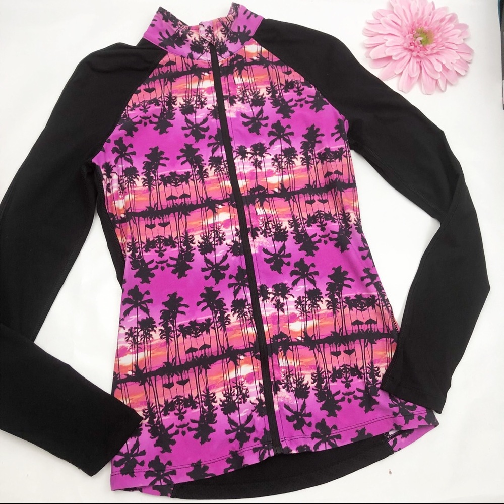 Lorna Jane Maxum Full Zip Jacket: Paradise Palm - Picture 4 of 8